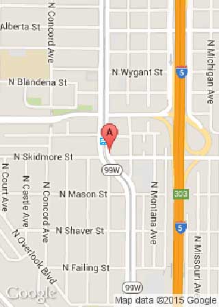 Marcum Chiropractic Mini Portland Map