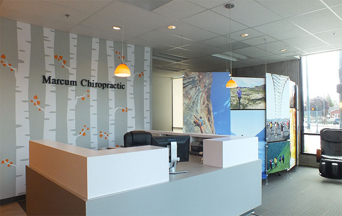 Marcum Chiropractic Reception Area